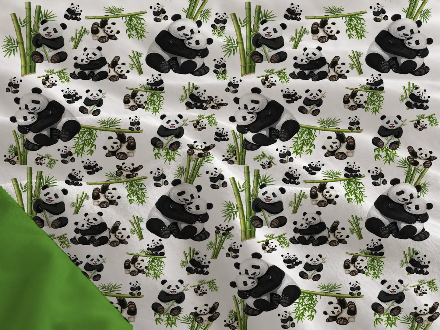 Duvet Cover Set Pandas & Bamboo – 100% Cotton