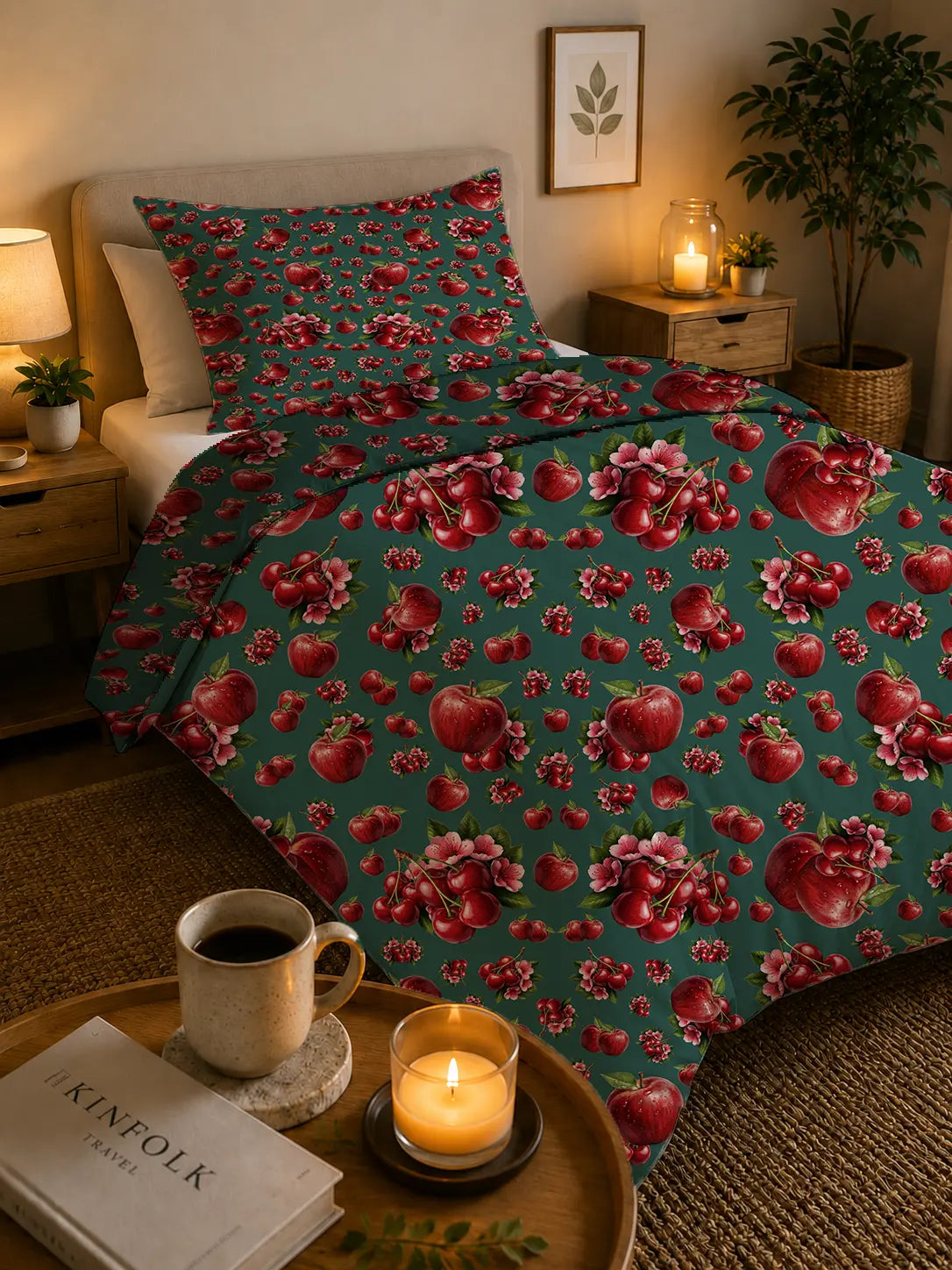 Beddengoed Appels & Kersen – Katoen OEKO-TEX®