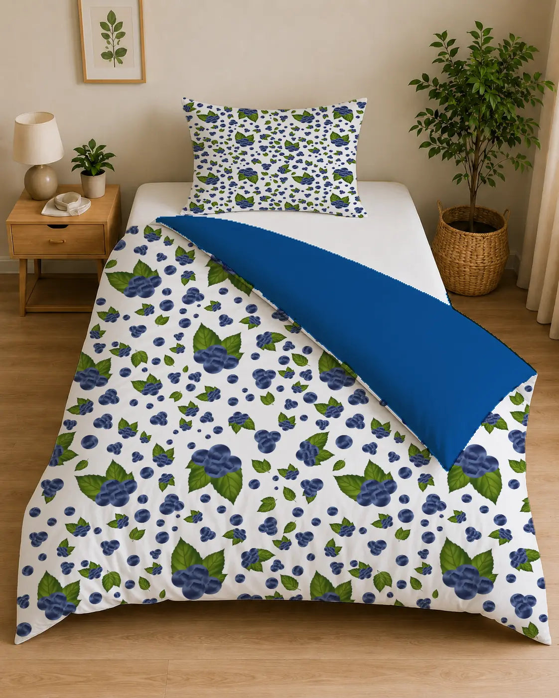 Beddengoed Bosbessen – Katoen OEKO-TEX®