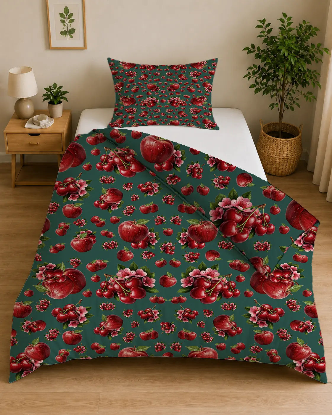 Beddengoed Appels & Kersen – Katoen OEKO-TEX®