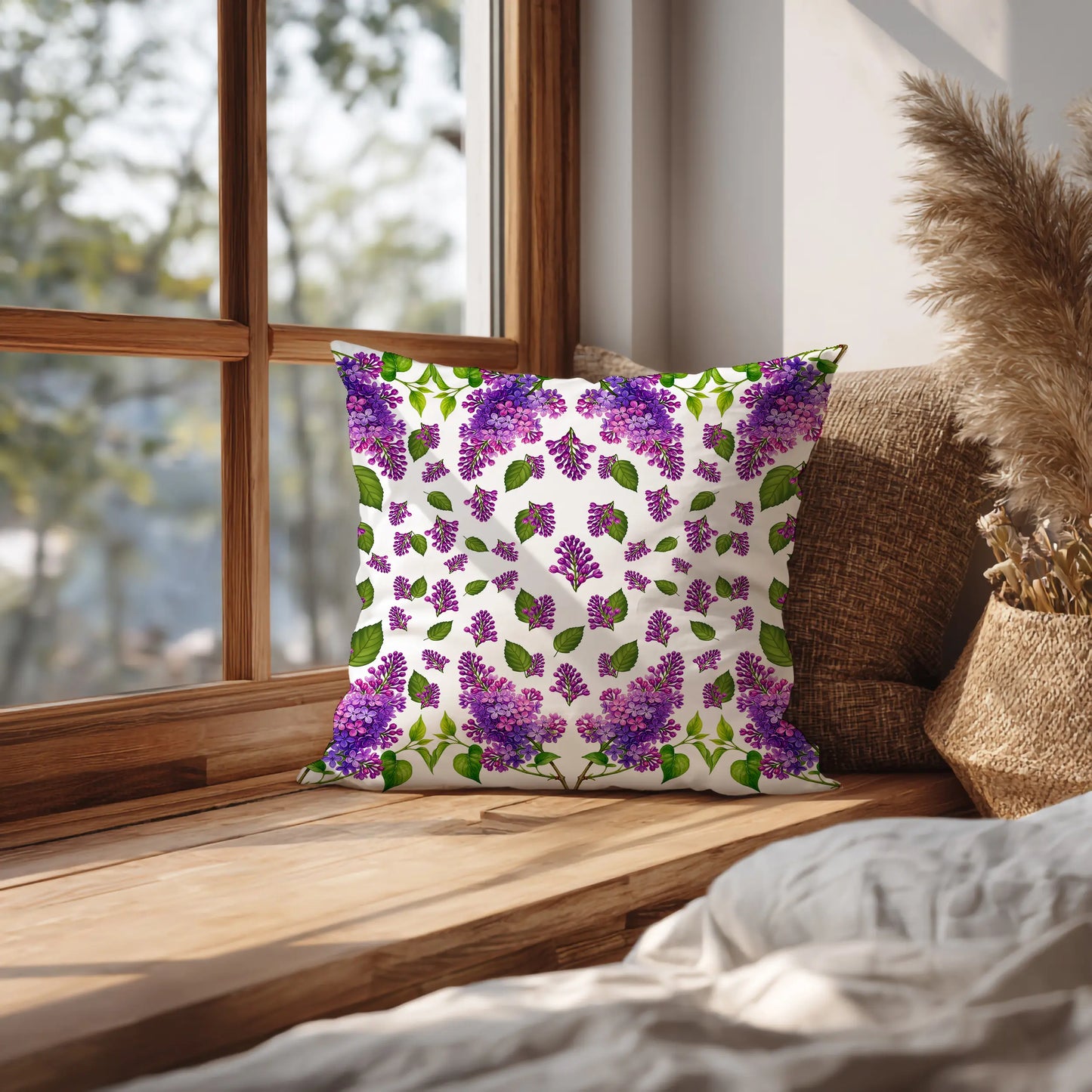 Lilac Cushions – Botanical Print