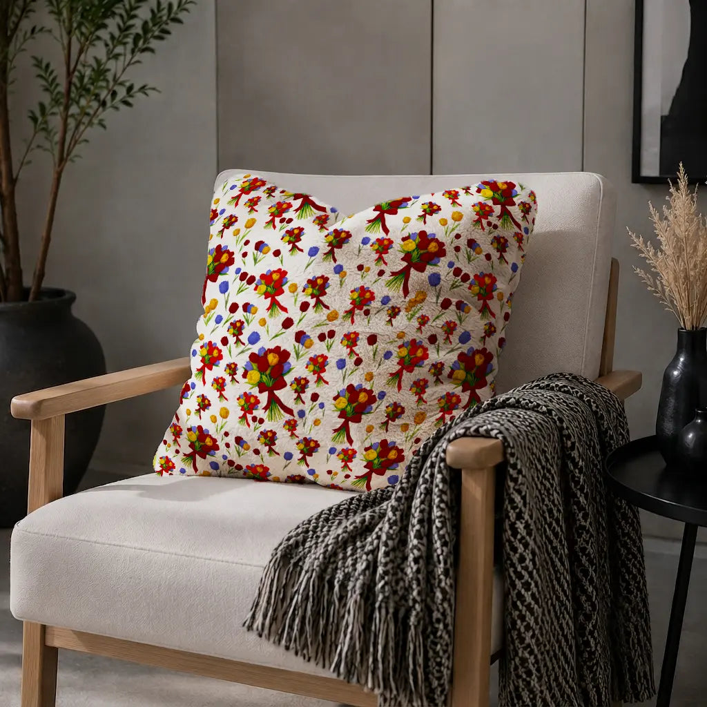 Decoratief Kussen Tulpenboeketten