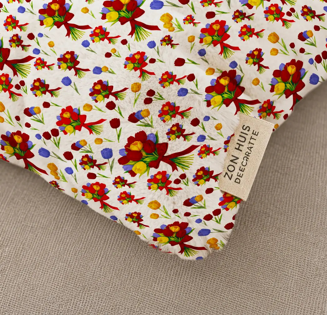 Decoratief Kussen Tulpenboeketten